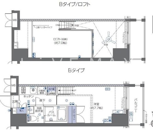 麻布十番駅 徒歩3分 2階の物件間取画像